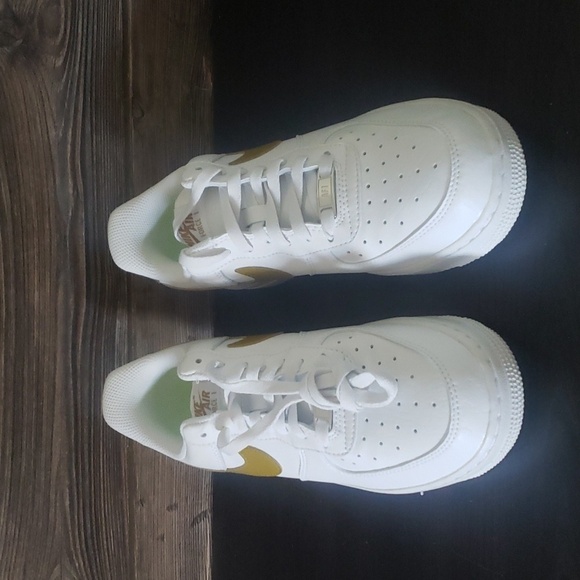 New Nike Air Force 1 07 NN AF1 Next Nature White Brown Sneakers - Picture 3 of 9